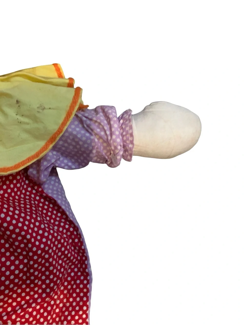 Vintage Floppy Clown Rag‎ Doll 22” SOS Division Of Good Stuff